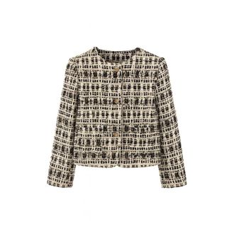 2-Biz Tweed Jackets, female, Multicolor, S, Tweed Jacket