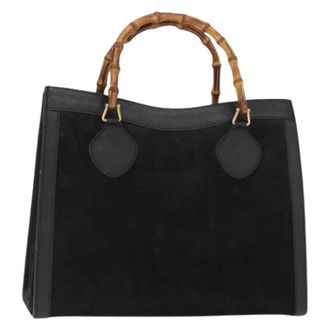 Gucci Pre-owned Tote Bags, female, Black, Size: ONE SIZE Pre-owned Tote Bag