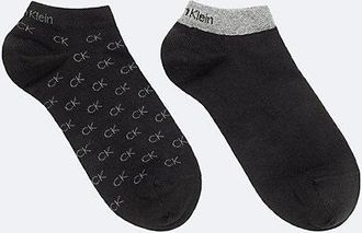 Calvin Klein Pack de 2 pares de calcetines tobilleros con logo