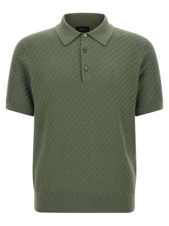 Brioni Trama de polo de tejido Brioni