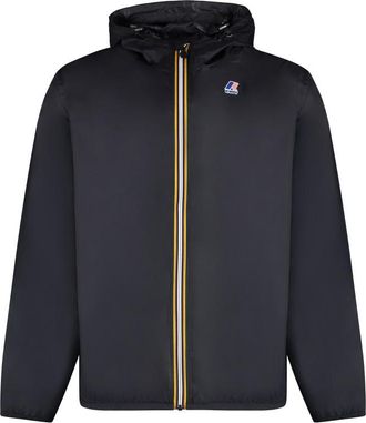 K-Way Navy Blue Hood Jacket