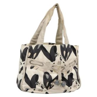 Chanel Pre-owned Tela bolsos-chanel - Pre-owned - Mujer - Blanco - ONE SIZE