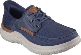 Skechers Womens Boat Shoe, Nvy, 6.5 UK