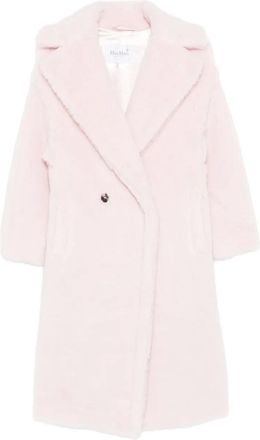 Max Mara Tedgirl jas met dubbele rij knopen - Roze