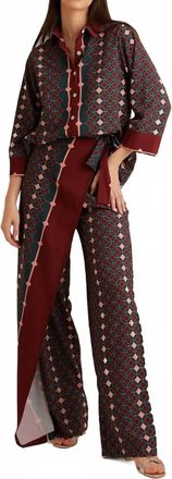 Lavi Vallarta Pant In Brown