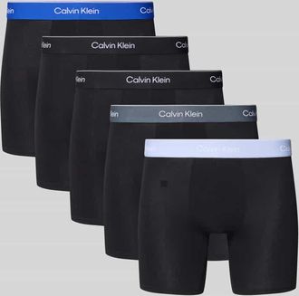Calvin Klein Underwear Trunks mit elastischem Bund im 5er-Pack in Black, Größe XXL