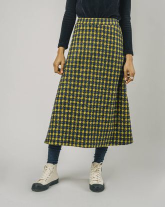 Brava Fabrics Greti Skirt Black - Recycled Polyester & Wool - Brava Fabrics
