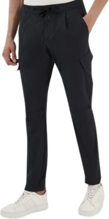 Herno Laminar Broek in Nylon Dive - Heren - Slim Fit Broeken - Blauw - L - Nylon - Broeken