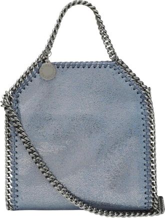 Stella McCartney Borsa Tiny Falabella - - Bags - Donna - Blu - ONE SIZE