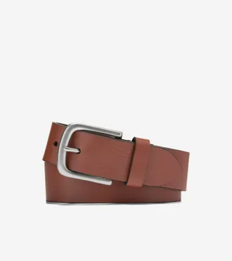 Cole Haan Mens Roundhill Belt - Brown Size 32