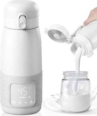 OEM Calentador De Biberones Port&aacute;til De 500 Ml, Ideal Para Viajes, Con Control Preciso De Temperatura De 37 A 55 Grados, Ajustable Para Viajes, Alimentaci