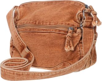 Yardwe Large Capacity Denim Shoulder Bag for Women Versatile Canvas Crossbody Purse with Multiple Pockets Lightweight Jean Tote for Daily Use and Travel