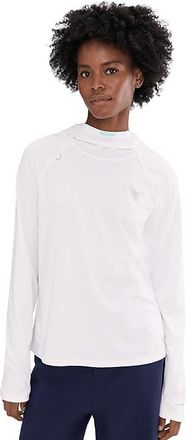 Columbia PFG Wild Cast Suntm Hoodie Womens Sweatshirt White : 2XL, Down/Elastane/Nylon