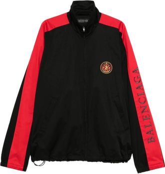 Balenciaga Logo-appliqu&eacute; Jacket