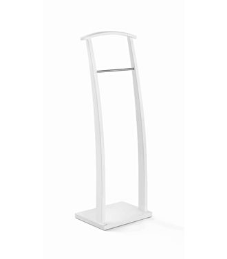 HERDASA Gal&aacute;n 385 Herraje Cromo Satinado Lacado Blanco, 117cm(alto) 40cm(ancho) 28cm(largo)