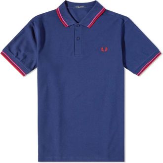 Fred Perry Tops, Heren, Blauw, M, Katoen, M3600 Polo