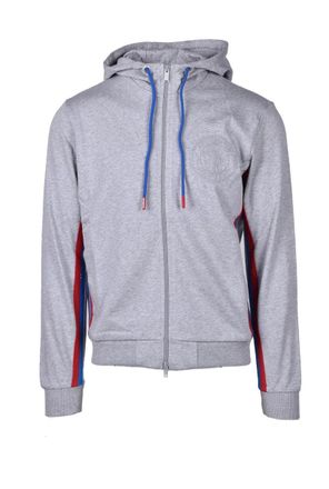 Dirk Bikkembergs Grey Cotton Crewneck Sweatshirt