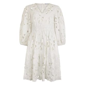 Red Valentino Short Dresses, female, White, Size: S Short Dress