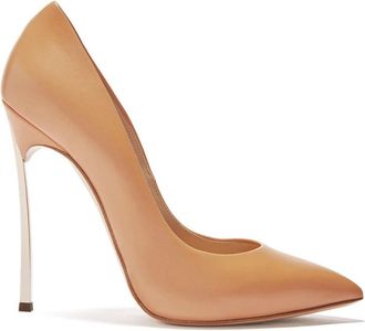 Casadei Dames, Schoenen, Beige, Maat: 38 1/2 EU Leer