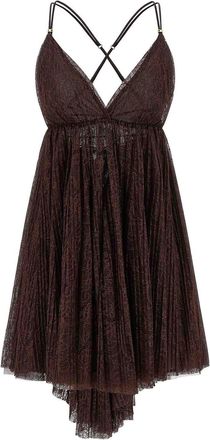 Elisabetta Franchi Lace Mini Dress