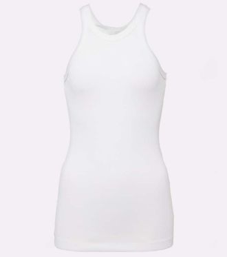 Sportmax Nastie cotton and silk-blend tank top
