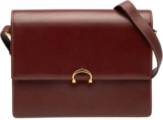 Cartier 20th Century Must de Cartier Leather crossbody bag - Rosso