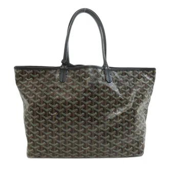 Goyard Black Coated Canvas Pouch Tote Bag (Pre-Owned)