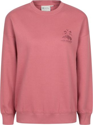 Mountain Warehouse Dames Scotland Graphic Sweatshirt (Roze)