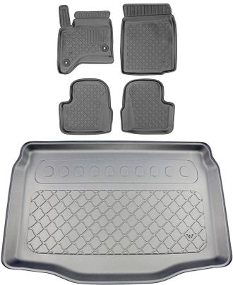 OEM Juego De Alfombrillas Para Coche Y Maletero Para Fiat 600 Hatchback A Partir De 2024