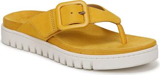Vionic Uptown Marin Sandal in Daffodil Nubuck at Nordstrom Rack, Size 10.5