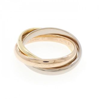 Cartier Trinity Yellow Gold (18K) Pink Gold (18K) White Gold (18K) Band Ring (Pre-Owned)