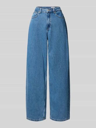 Vero Moda Loose Fit Jeans aus reiner Baumwolle Modell ESTELLE in Jeansblau, Gr&ouml;&szlig;e 25/32