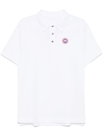 Canada Goose Baumwoll-Poloshirt mit Canada Goose-Logo