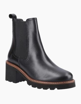 Hush Puppies Womens Gaia Womens Chelsea Boots - Black - Size: 3