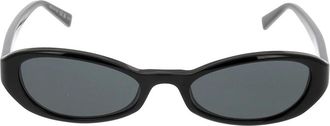 Saint Laurent Accessoires, unisex, Zwart, ONE Size, 51mm Cat Eye Zonnebril