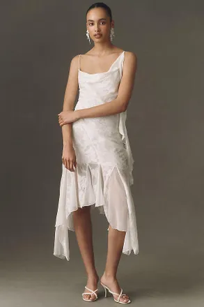 Ronny Kobo Jacquard Midi Dress