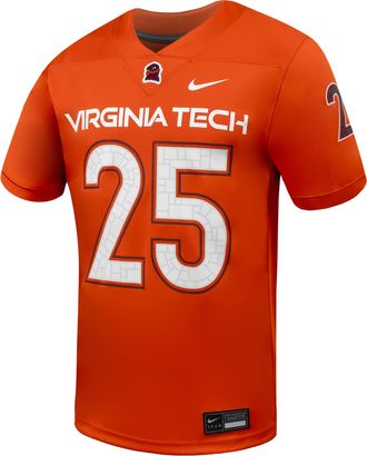 Nike Virginia Tech Nike Mens College Untouchable Game Jersey in Orange | P31811J479VATH-UOR
