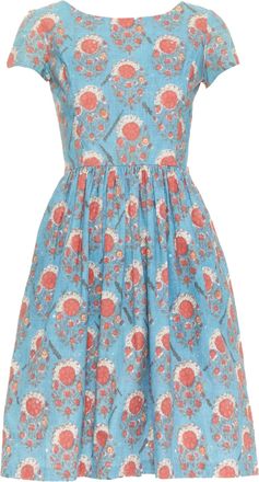 Oscar De La Renta vintage print dress
