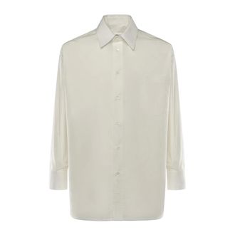 Maison Margiela Formal Shirts, male, Beige, Size: S Formal Shirts