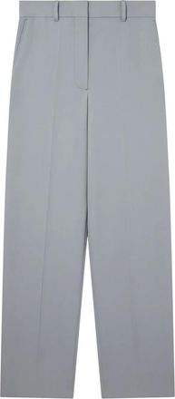 Stella McCartney Pantaloni dritti a vita bassa - Grigio