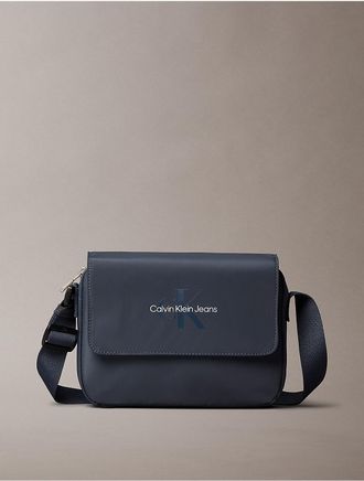 Calvin Klein Jeans Calvin Klein Mens Sport Essentials Flap Crossbody Bag - Navy - OS