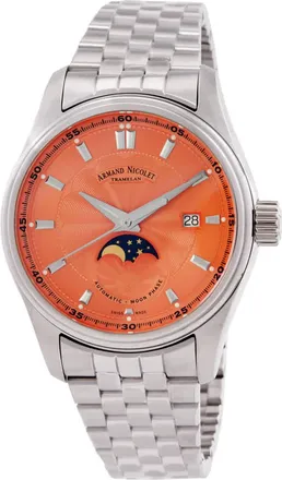 Armand Nicolet MH2 Automatic Salmon Dial Mens Watch A640L-SM-BMA22640A