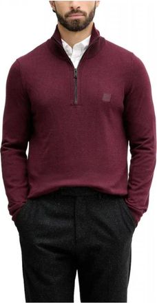 HUGO BOSS Uomo, Maglie, Rosso, M, new