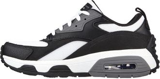 Skechers Mens UNO Tailored Air Trainers, Black White, 9 UK