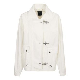 Fay Light Jackets, female, White, Size: M 3 Ganci Bomber Jacket