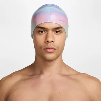 Nike Unisex Swim Silicone Cap in Grey | NESS9159-040