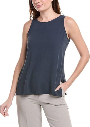 Eileen Fisher Eileen Fisher Petite Georgette Crepe Silk Tank