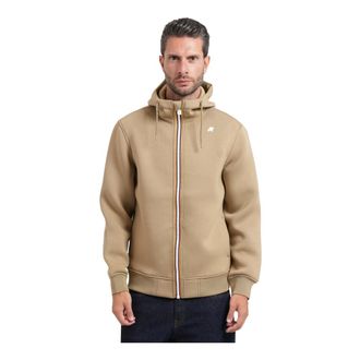 K-Way Rainer Spacer Fleece - - Sweatshirts & Hoodies - Uomo - Beige - M