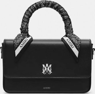 Amiri Womens Micro Long MA Bag Black - Size: OS