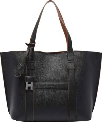 Hogan Script Shopping Piccola - Dames - Shoppers - Zwart - ONE Size - Tassen